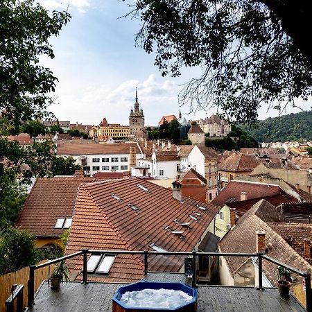 Am Goldberg Hotel Segesvár Kültér fotó