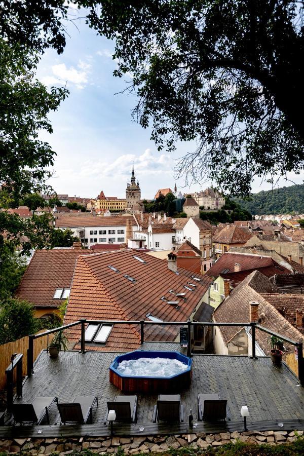 Am Goldberg Hotel Segesvár Kültér fotó