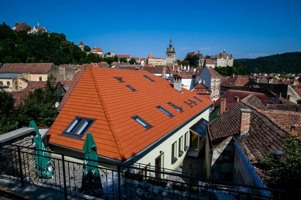 Am Goldberg Hotel Segesvár Kültér fotó
