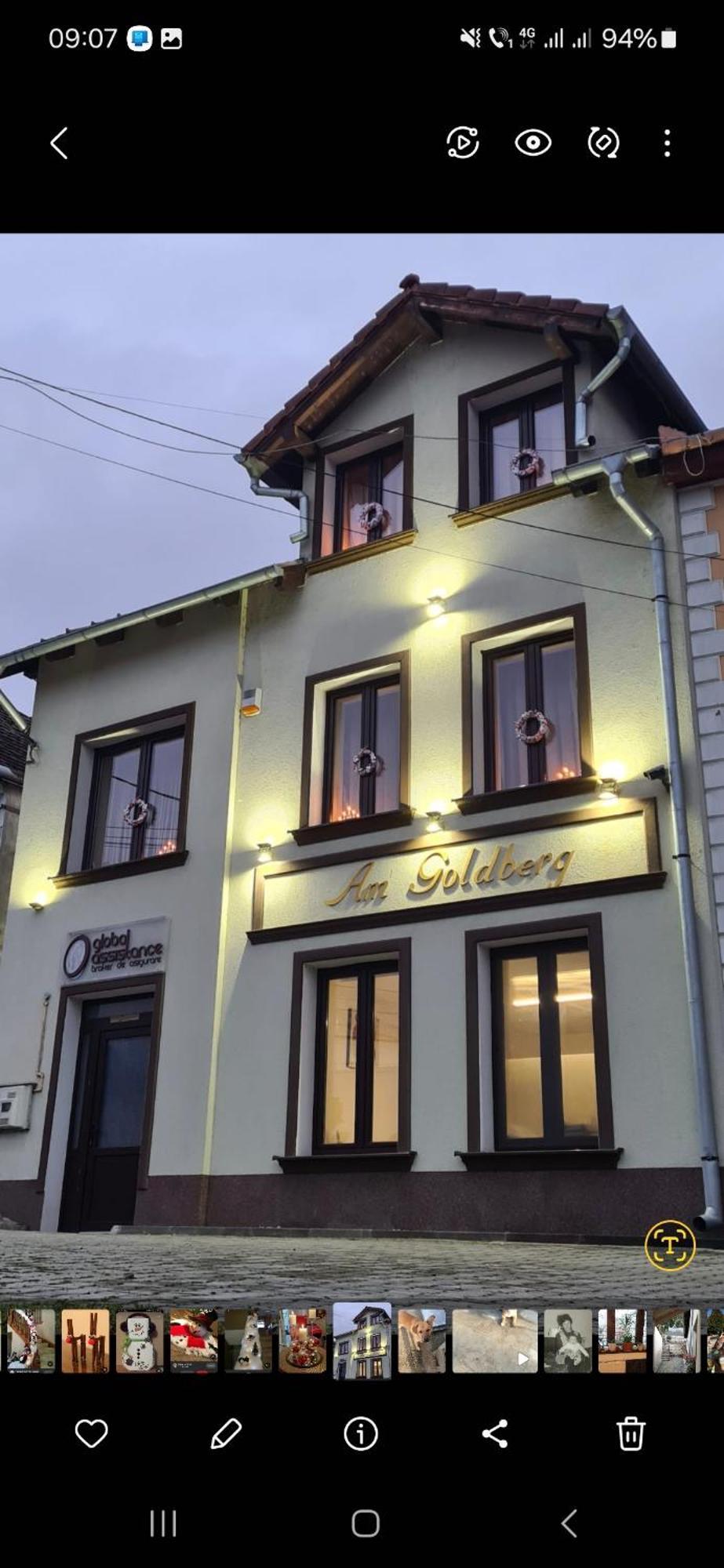 Am Goldberg Hotel Segesvár Kültér fotó