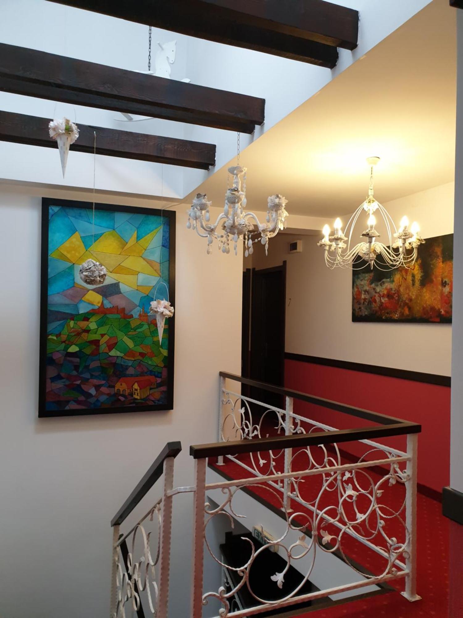 Am Goldberg Hotel Segesvár Kültér fotó